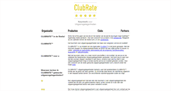 Desktop Screenshot of clubrate.nl